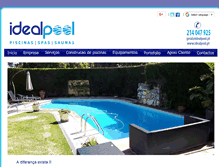Tablet Screenshot of idealpool.pt