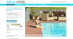 Desktop Screenshot of idealpool.be